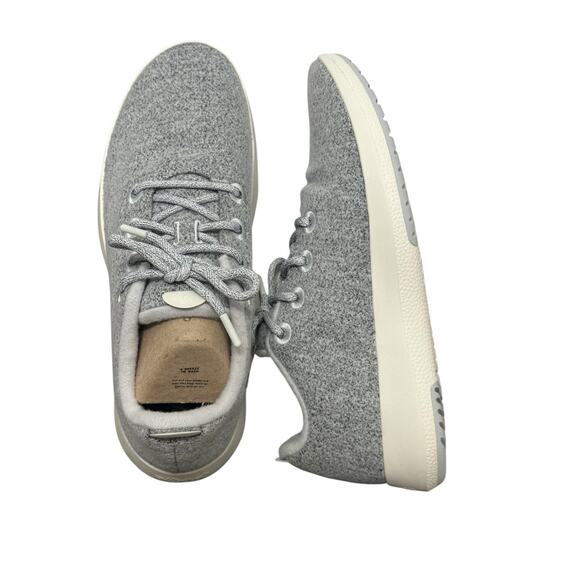 NIB! Allbirds Men's Sustainable Merino Wool Runner in Dapple Grey - Size 14 - Picture 7 of 13